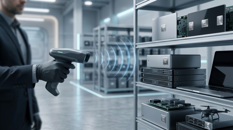 Trazabilidad de inventarios de equipos electronicos con RFID y ERP