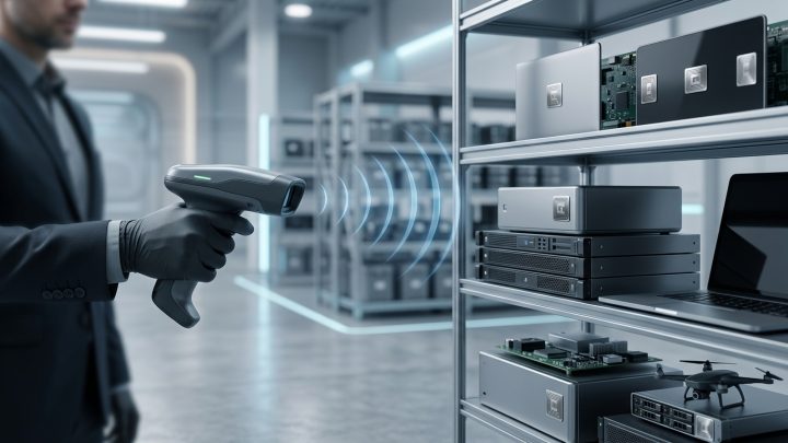 Trazabilidad de inventarios de equipos electronicos con RFID y ERP