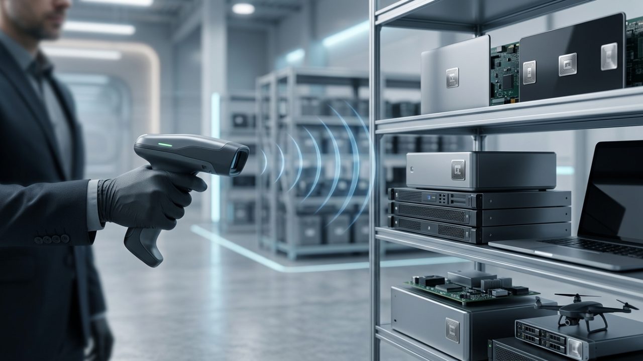 Trazabilidad de inventarios de equipos electronicos con RFID y ERP